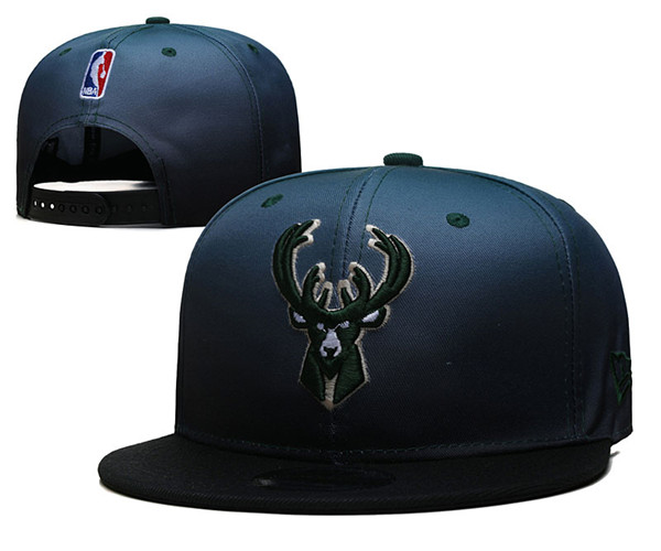 Milwaukee Bucks Finals Stitched Snapback Hats 013